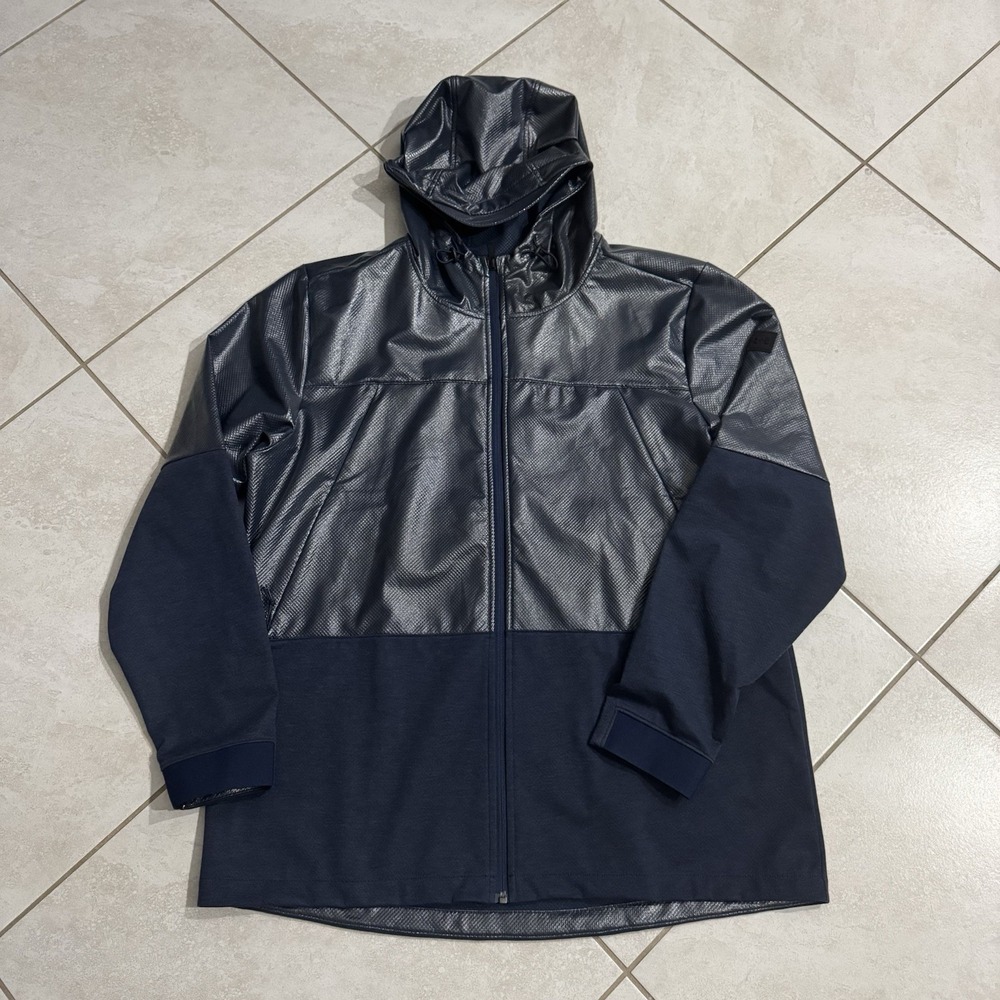 Under Armour Jacket Mens 2XL Blue Unstoppable‎ Strom Coldgear Swacket Full Zip